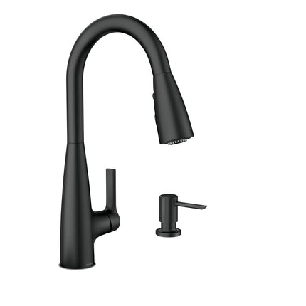 Moen 87627BL Haelyn Single-Handle Pull-Down Spraye