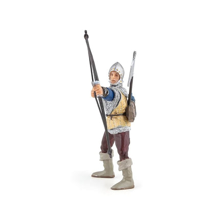 Papo Realistic Blue Archer Figurine Toy, Fantasy Collection, Kids Ages 3+