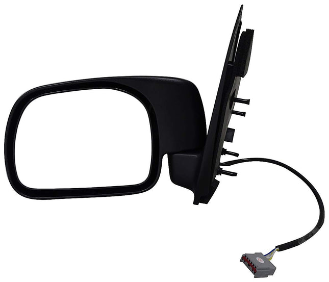 Dorman 955-1264 Driver Side Power Door Mirror - Folding for Select Ford Models, Black