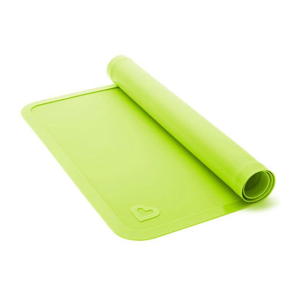 Munchkin® Spotless™ Silicone Placemats for Kids, 2 Pack, Blue/Green