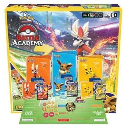 Pokémon TCG #80906 Battle Academy 2022 Deck Set - (3 Barajas) 180 Cartas en Total