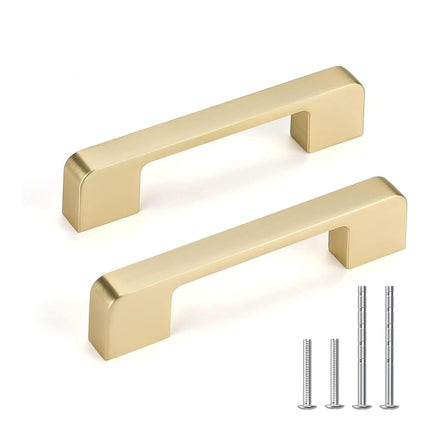 Lepatape Pack of 10 9901GD96 Gold Furniture Handle