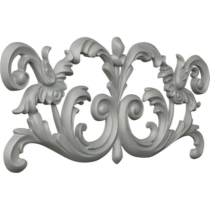 Ekena ONL16X07AS 16" W x 7 1/8" H x 5/8" P Ashford Center Onlay, Primed