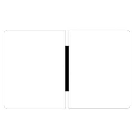 Rite in the Rain Weatherproof Hard Bound Cover Sketchbook Notebook, 6.25" x 8.5", Black Cover, Blank Page Pattern (No. 730F-LG)
