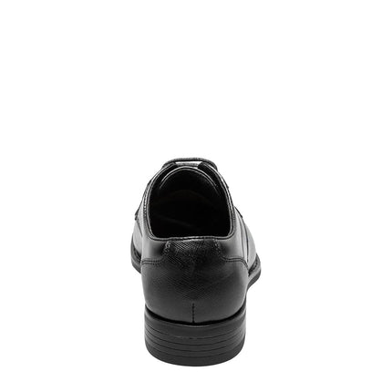 STACY ADAMS Unisex-Child Kallum Cap Toe Oxford, Black, 5.5 Big Kid