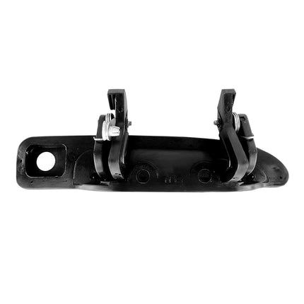 TRQ Front Left Exterior Door Handle Black Drivers Side Compatible with 1992-2011 Ford Crown Victoria Mercury Grand Marquis 2003-2004 Marauder