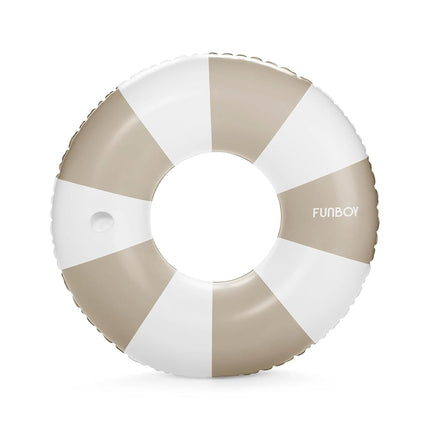 FUNBOY Giant Vintage Tan Stripe Inflatable Tube Po
