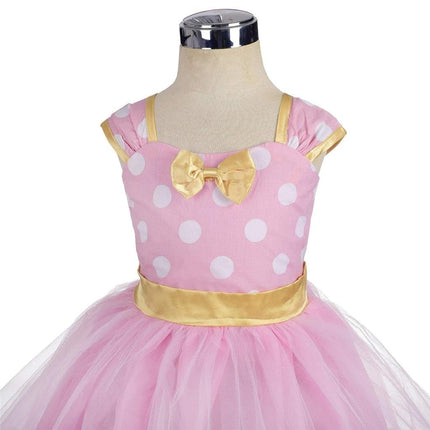 Dressy Daisy Toddler Girls Polka Dots Tulle Dress, Pink, Size 2