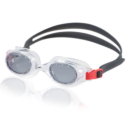 Speedo Hydrospex Classic Goggles, Smoke Ice, One S
