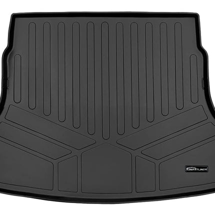 SMARTLINER Alfombrilla Protectora de Carga Negra Personalizada para Todo Clima Compatible con Kia Rio 2018-2023 (Solo Modelos Sedán)
