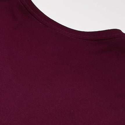 Hanes Women's Lightweight Nano T-Shirt, Maroon, XX-Large