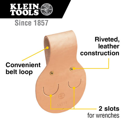 Klein Tools 5459T Spud Wrench Holder Tunnel Connection
