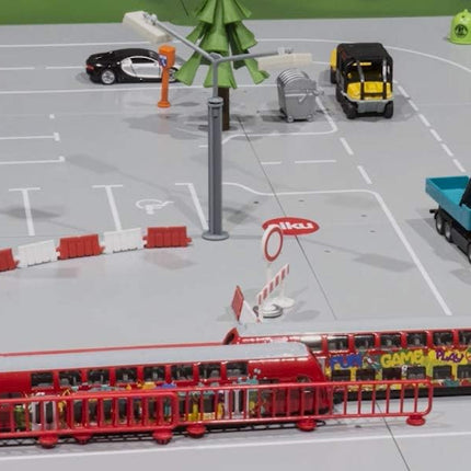 Siku 1791 - Regional Double-Deck Train 1:87 Scale Toy Railway for Kids Age 3+ | Die-Cast Train Model