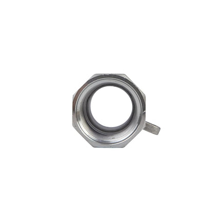 Quafwia Aluminum Cam Lock Fittings (Part A) Cam Groove Hose Fitting Camlock Fittings Male Adapter NPT Thread (1")