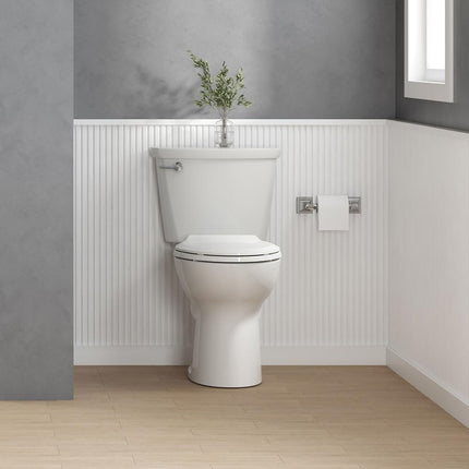 Asiento de inodoro de cierre lento de transición American Standard 5503A00B.020, blanco