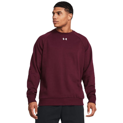 Under Armour UA Rival Fleece Crew, (609) Maroon / 