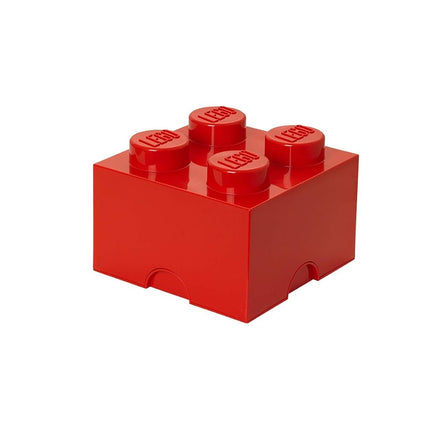 Lego Storage by Room Copenhagen Brick 4, Red