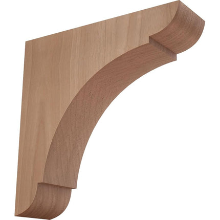 Ekena BKTW01X06X06OLCH 1 3/4-Inch Width x 6-Inch Depth x 6-Inch Height Small Olympic Wood Bracket - Cherry