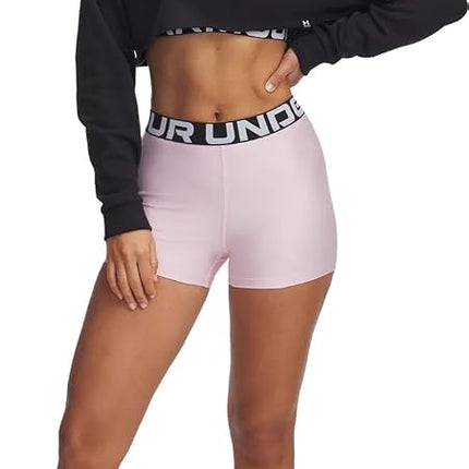 Under Armour - Womens Hg Authentics Shorty, Color Prime Pink (647), Size: X-Large