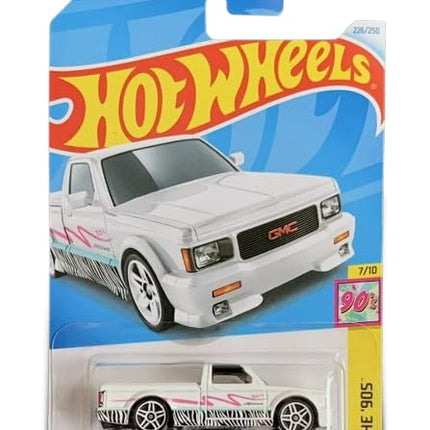 Hot Wheels 91 GMC Syclone (White), The '90s 7/10, 