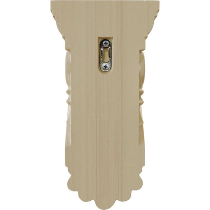 Ekena COR05X02X09ACLW 5 1/8-Inch Width x 2 3/4-Inch Depth x 9 3/4-Inch Height Thin Flowing Acanthus Corbel - Linden Wood