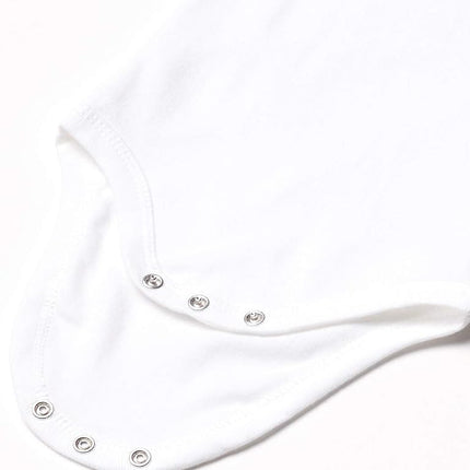 HonestBaby Unisex Baby 100% Organic Cotton Sleeveless One-Piece Bodysuits, 5-pack Bright White, Newborn