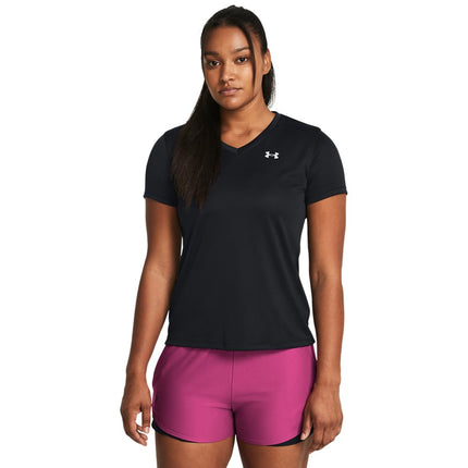 Under Armour Womens Velocity Solid Short Sleeve V 