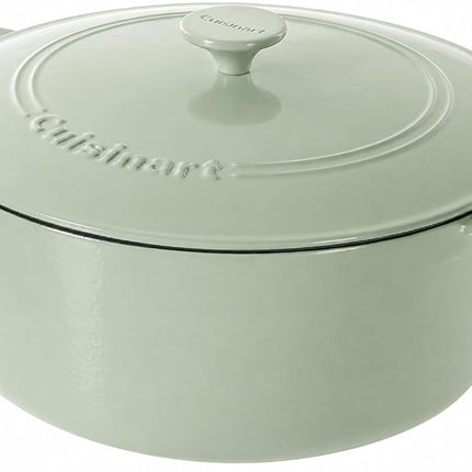 Cacerola de hierro fundido Cuisinart - Verde menta, 2.1 litros