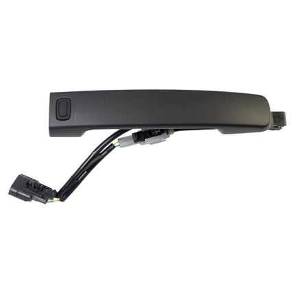 TRQ Front Left Exterior Door Handle Drivers Side Compatible with 2008-2013 Nissan Altima