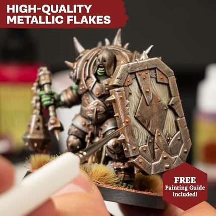 The Army Painter, Warpaints Fanatic Metallics Set Combo, 10 x 18ml Acrylics