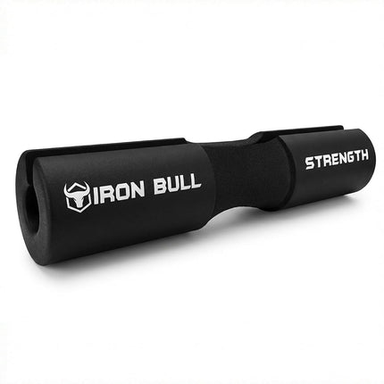 Iron Bull Strength Advanced Squat Pad - Barbell Pad for Squats, Lunges & Hip Thrusts - Neck & Shoulder Protective Pad Support (Black)