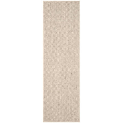 Safavieh Natural Fiber Rug for Living Room, Dining Room, Bedroom - Natural Fiber Collection, Short Pile, in Natural and Beige, 61 X 91 cm
