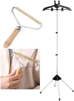 Handheld Garment Steamer Clothes Rack ,Foldable Ga