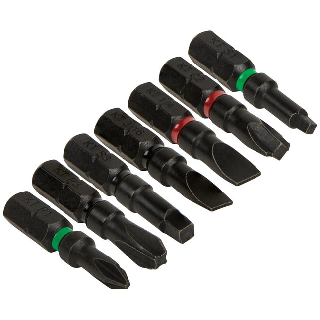 Klein Tools 32796 Pro Impact Driver Bits, Assorted