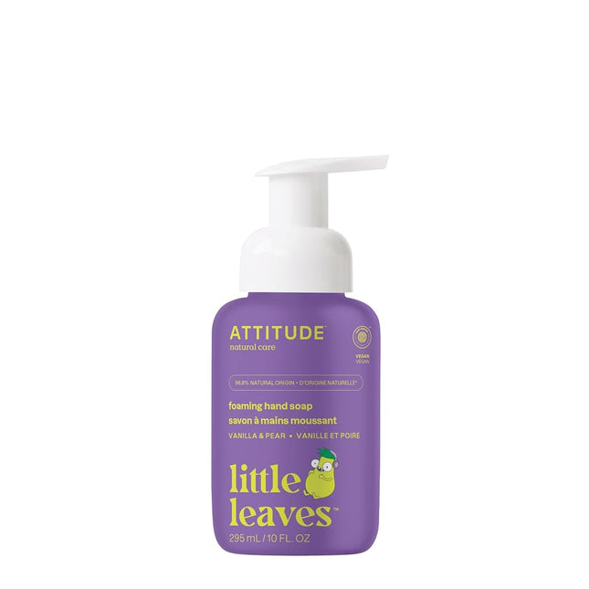 ATTITUDE Natural Foaming Hand Soap for Kids and al