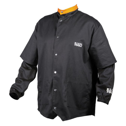 KLEIN TOOLS Welding Jacket with Removable Sleeves,