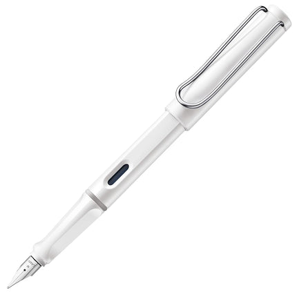 LAMY safari white - Fountain Pen with ergonomic gr