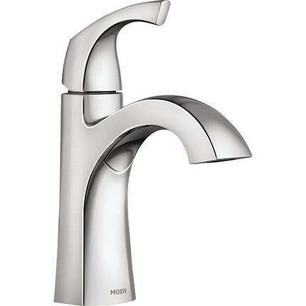 Moen Lindor 84505 Chrome 1-Handle 4-in Centerset W