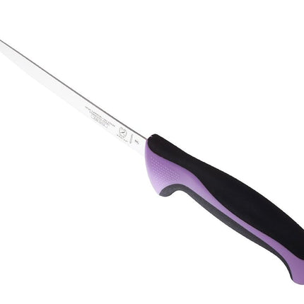 Mercer Culinary Millennia 6-Inch Narrow Boning Knife, Purple