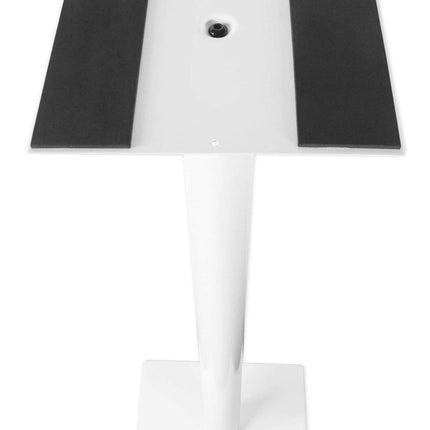 Rockville Pair RS37W V2 Soportes de acero para altavoces de estantería/Monitores de estudio de 37", capacidad de 60 lbs, gestión de cables, almohadillas antivibración, patas ajustables, para audio doméstico y monitorización de estudio