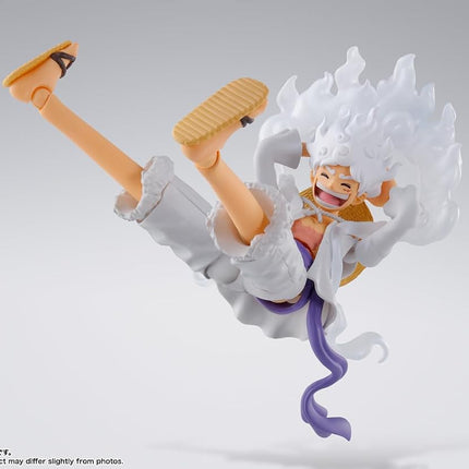 TAMASHII NATIONS - One Piece - Monkey D. Luffy -GEAR5-, Bandai Spirits S.H.Figuarts Action Figure