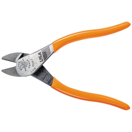 Pliers, High Leverage Diagonal-Cutters Klein Tools D228-7, Red,18 cm