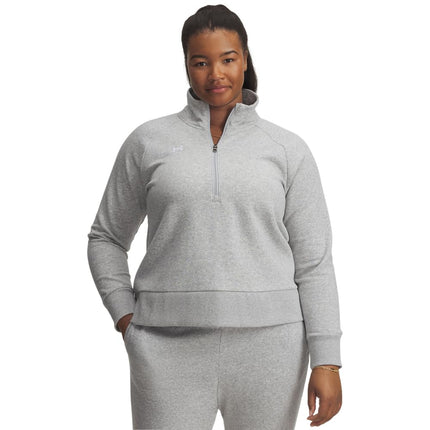 Under Armour Women's Rival Fleece Half Zip, (011) 