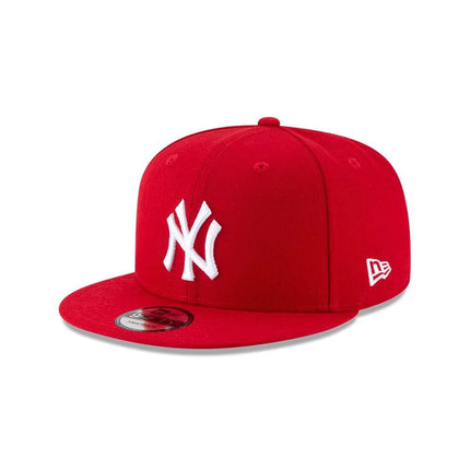 New Era Mens New York Yankees Scarlet Red 9Fifty A