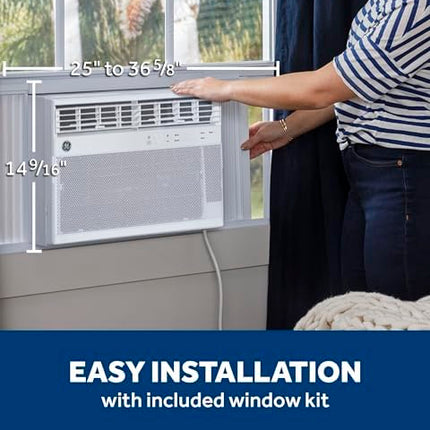 Aire Acondicionado de Ventana GE AWCS10WWA, Blanco