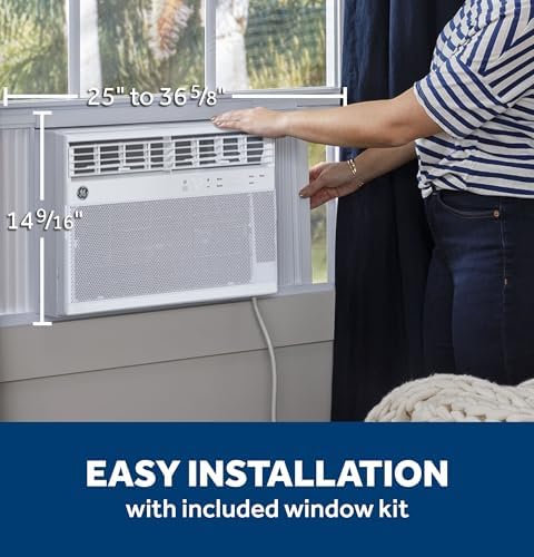 GE AWCS10WWA Window Air Conditioner, White