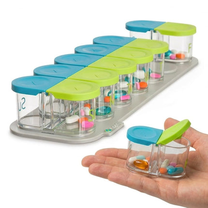Sagely Smart Xl Weekly Pill Organizer - Sleek Am/P
