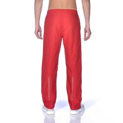ARENA Chándal de calentamiento de equipo estándar ligero y deportivo, pantalones rojos, talla L