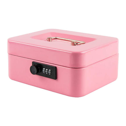 Kyodoled Medium Cash Box with Combination Lock Saf