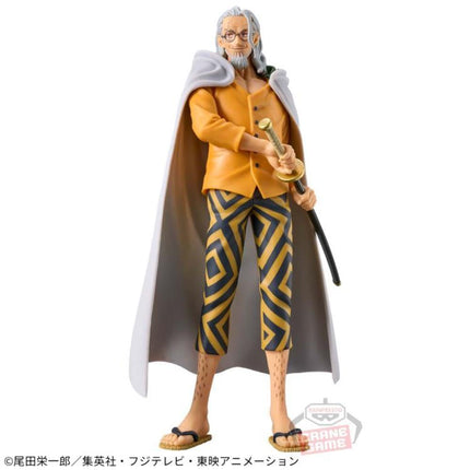 BANPRESTO ONE PIECE - Silvers Rayleigh -Fig. DXF-The Grandline Series-Extra 17cm